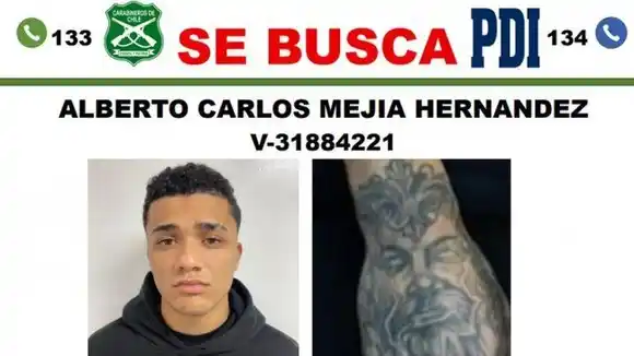 Sicario venezolano liberado "por error" en Chile se escapó de ese país (+Detalles)