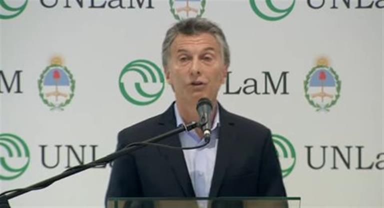 Mauricio Macri en La Matanza: "La creación de empleo es el eje que debe reunir a todos"