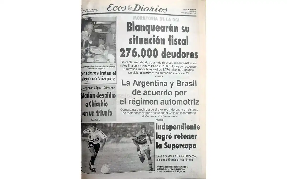 Jueves 7 de diciembre de 1995