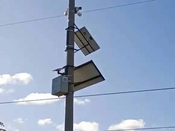 Nuevas cámaras de seguridad en el acceso a Arenas Verdes