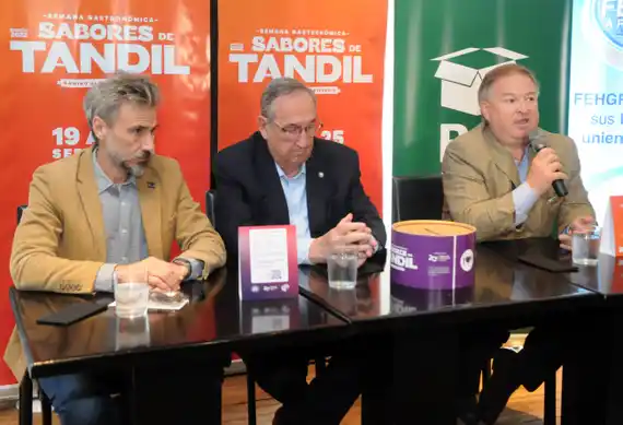 Con su habitual perfil solidario, comenzó una nueva Semana Gastronómica "Sabores de Tandil"
