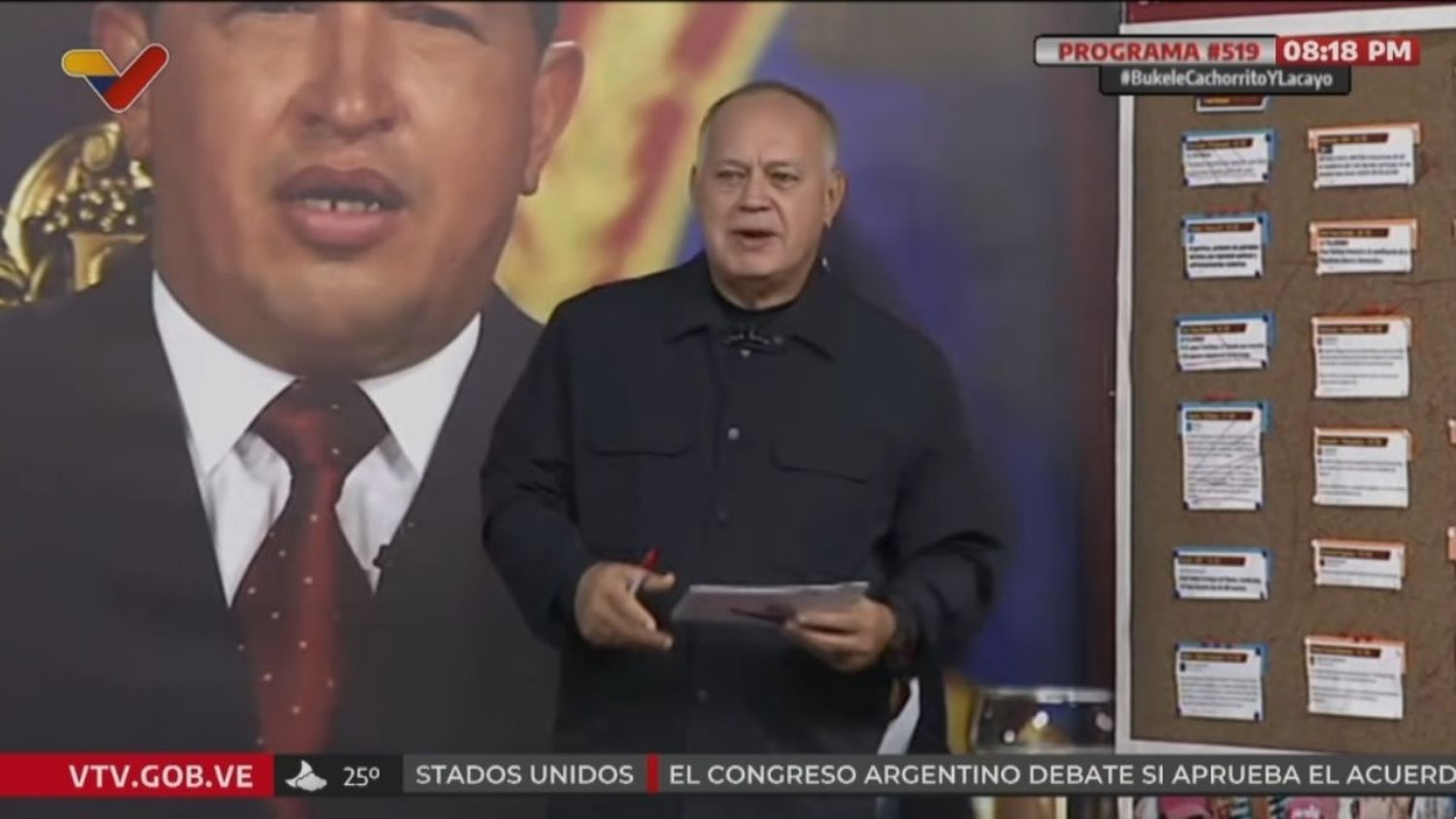 «LACAYOS, CACHORROS DEL IMPERIO»: Diosdado critica a presidentes de la región que no rechazan atrocidades contra Venezuela