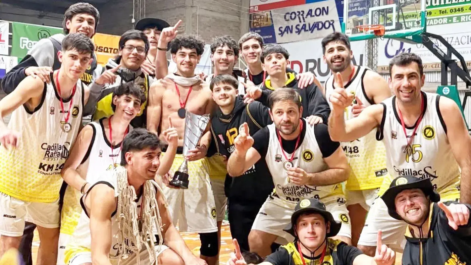 Luego de una gran serie final, Capuchinos se consagró campeón del Torneo Asociativo de Básquetbol