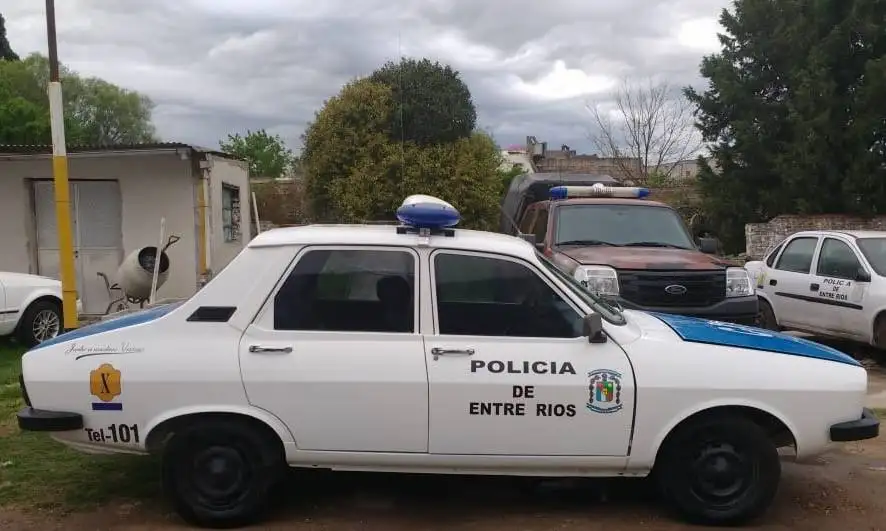 Ante la necesidad de un patrullero, pusieron nuevamente en funcionamiento un antiguo Renault 12