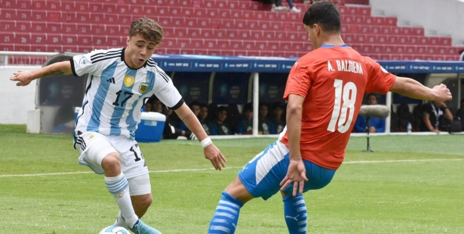 La Selección Argentina Sub 17 igualó con Paraguay en el hexagonal final