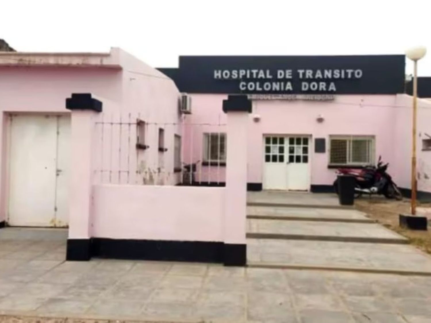 La nena permanece internada en el Hospital de Colonia Dora de Santiago del Estero. (Foto: gentileza Visión Santiagueña)