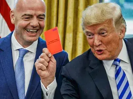 Polémica decisión de la FIFA al quitarle la roja a Balagun tras llamado de D.Trump.