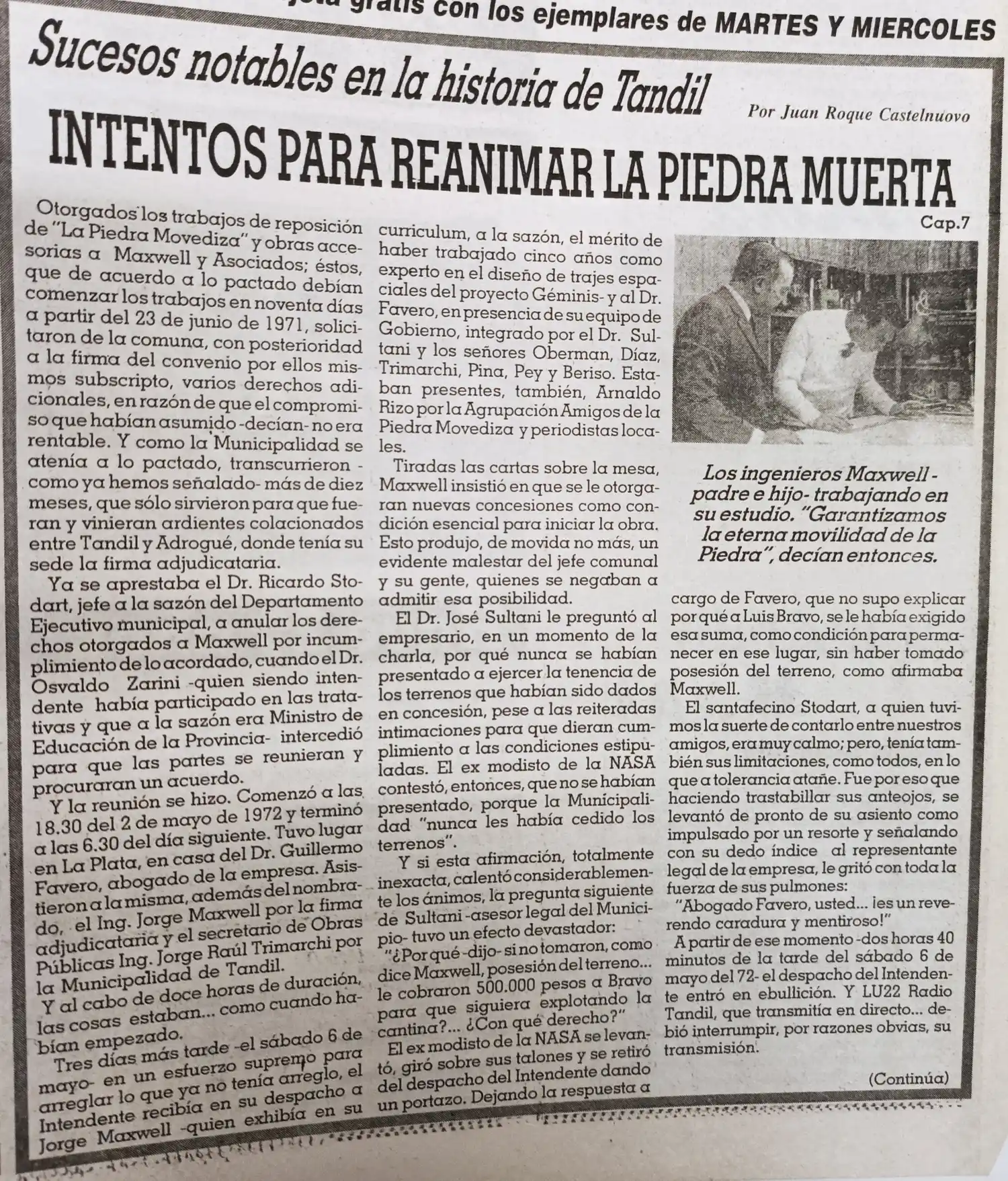 Intentos para reanimar la piedra muerta    - Cap. 7