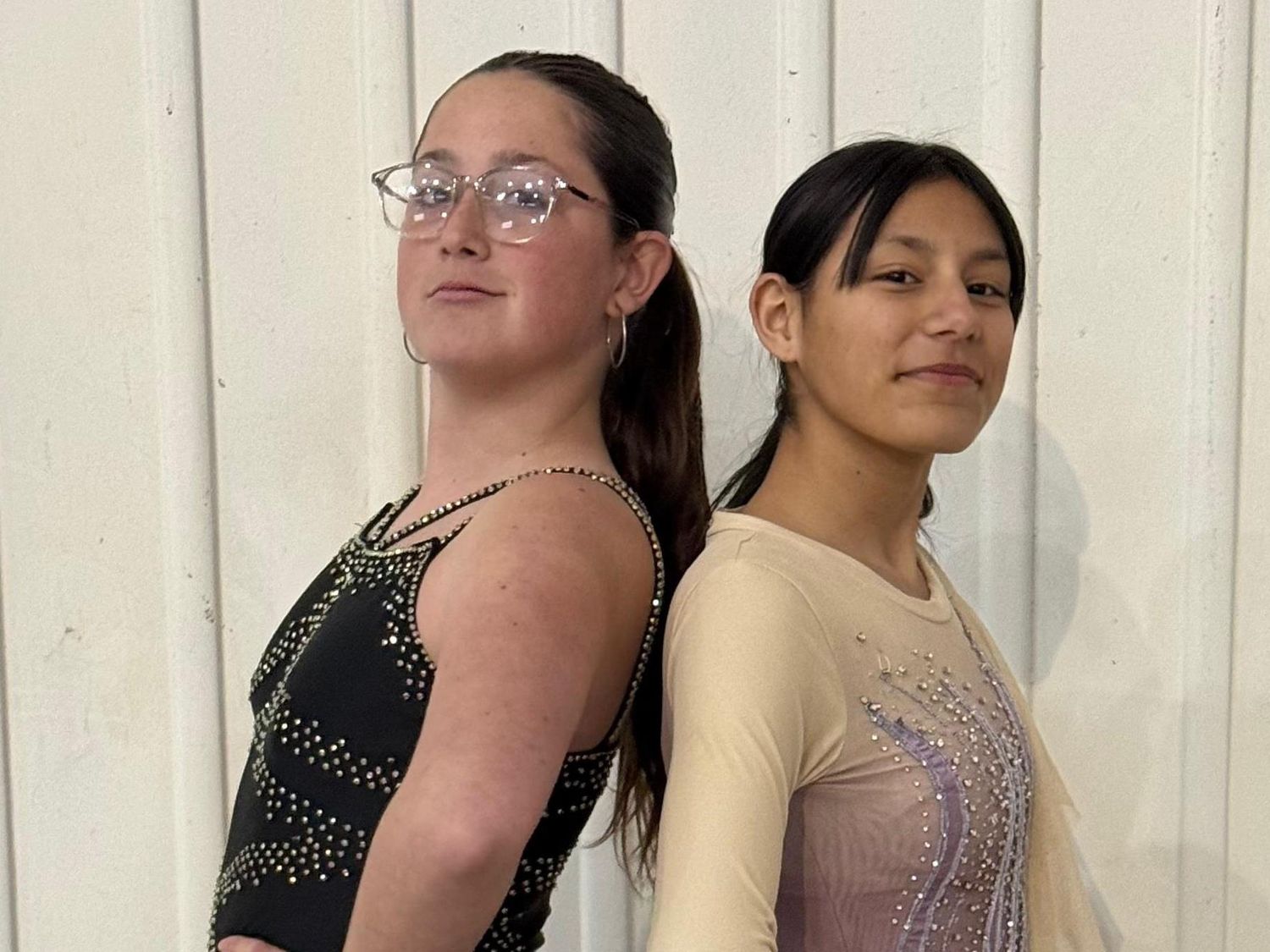Dos patinadoras de Colegiales rumbo al Torneo Nacional en San Luis