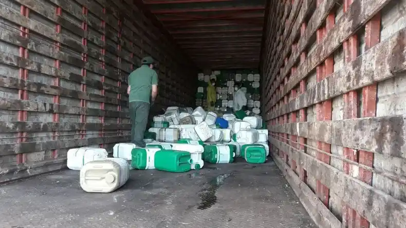 Jornada de recolección de envases vacíos de agroquímicos en Chascomús