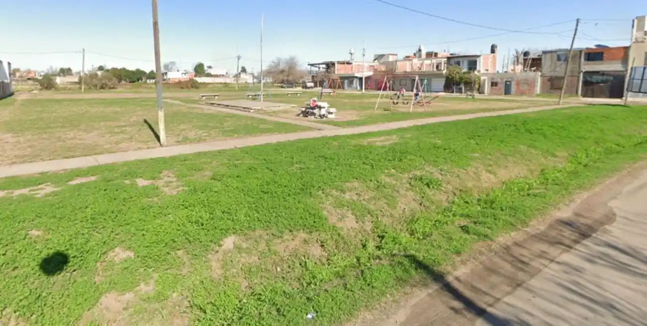 Calle Julio Vanzo al 8000, en inmediaciones al lugar del crimen.