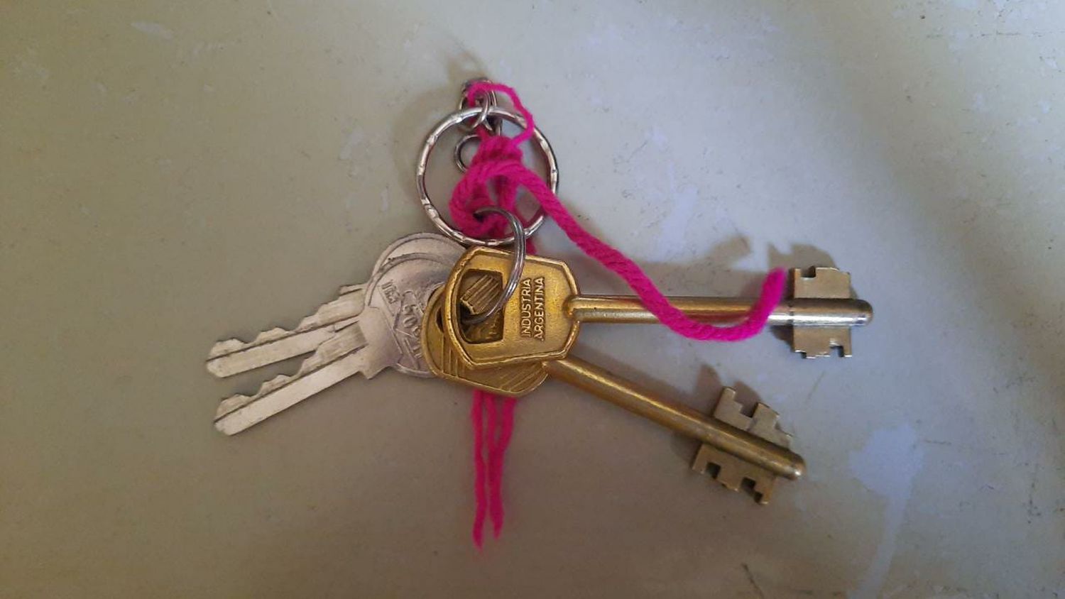 Llaves encontradas