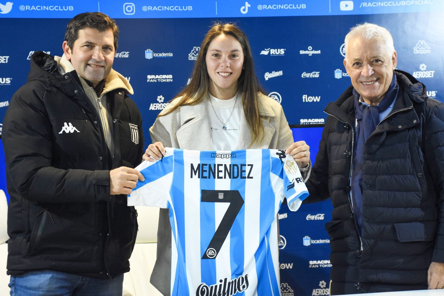 Milagros Menéndez vuelve a Racing