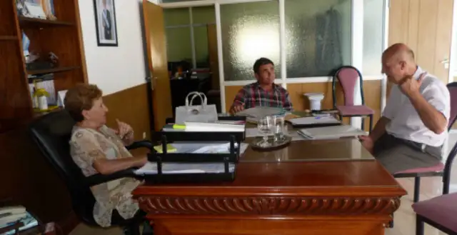 Galarza. Se trabaja en proyecto integral de saneamiento