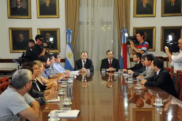 Primera audiencia de AGMER con el nuevo gobierno provincial