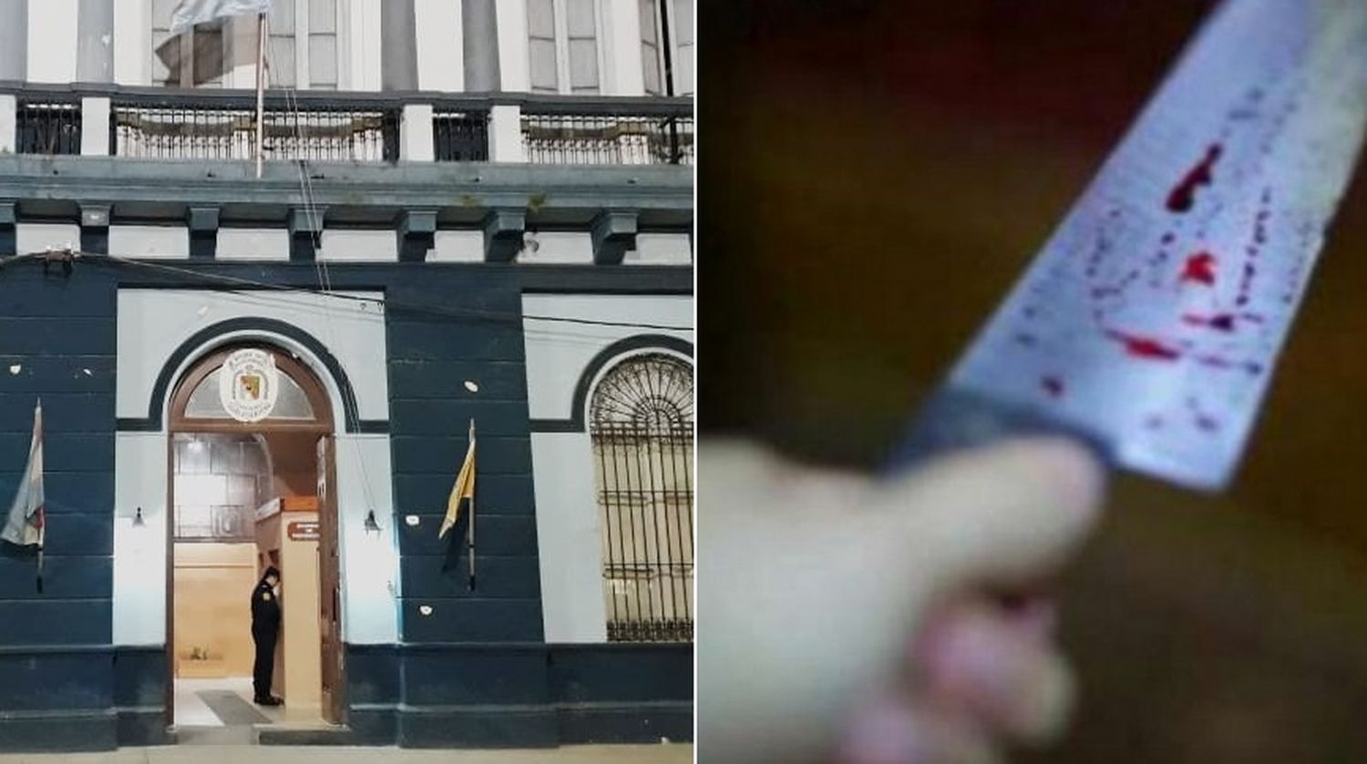 Una mujer fue detenida luego de apuñalar a su pareja durante la madrugada