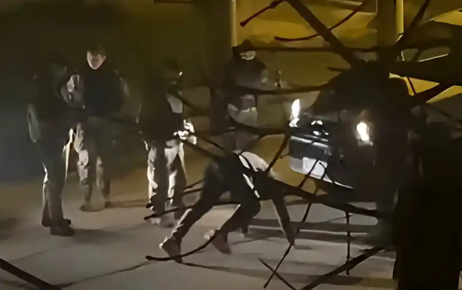 El video fue aportado como prueba en la denuncia.