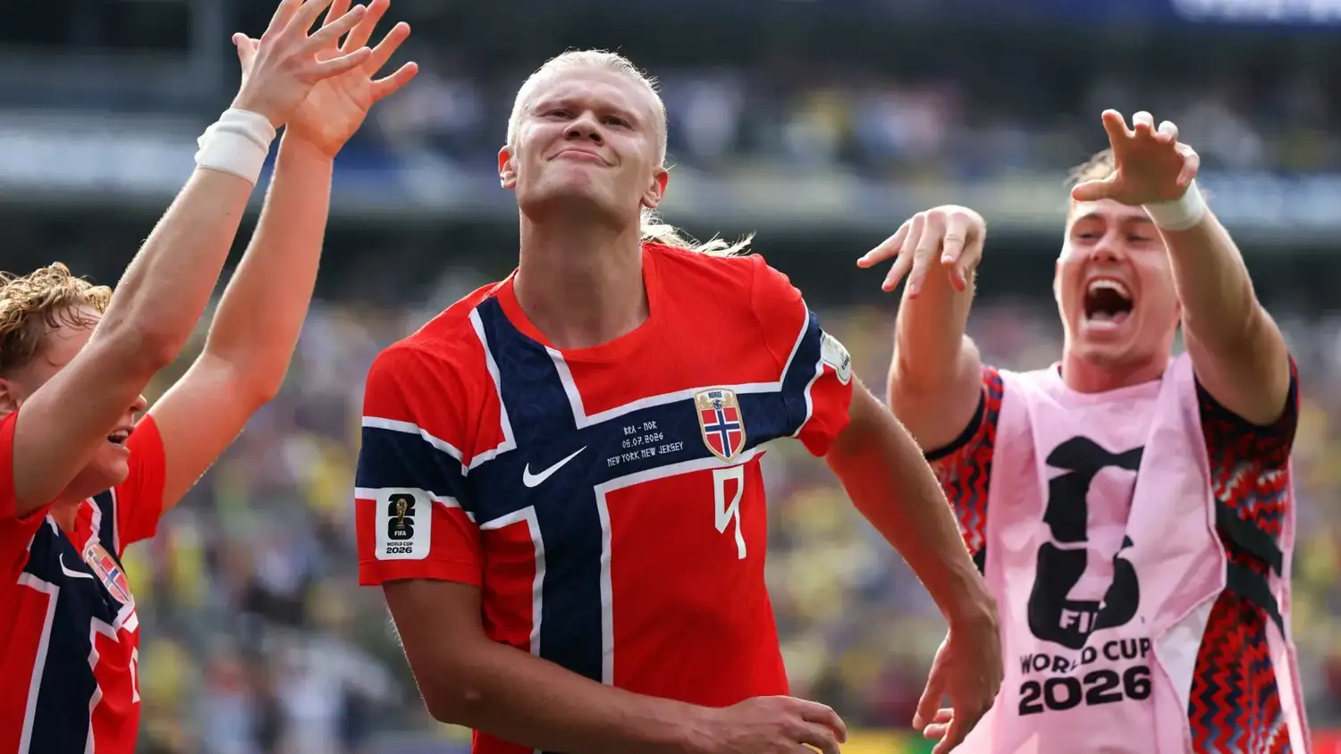 Siete de los doce goles de Noruega en el Mundial llevan la firma de Haaland.