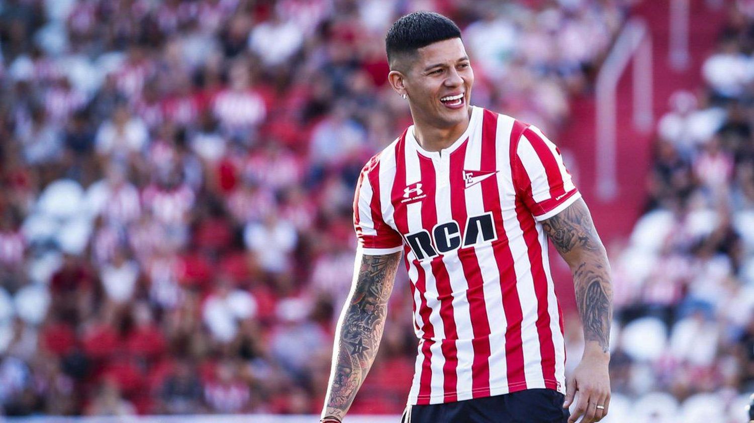 Marcos Rojo volvió a romper la cuarentena