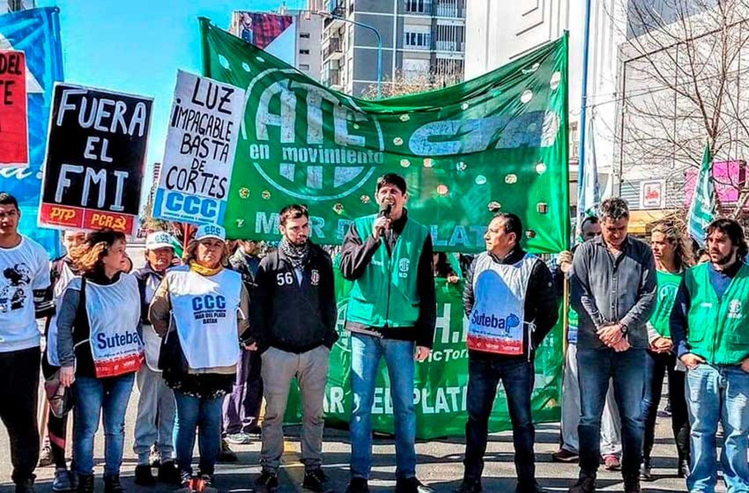 Paro de ATE: "Necesitamos imperiosamente la estabilidad laboral y la discusión salarial"