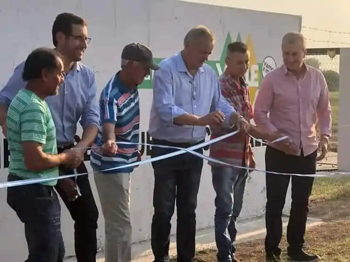 Inauguraron la nueva planta de tratamiento de líquidos cloacales