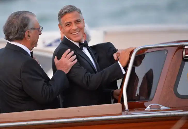 Hollywood se trasladó a Venecia para el casamiento de Clooney