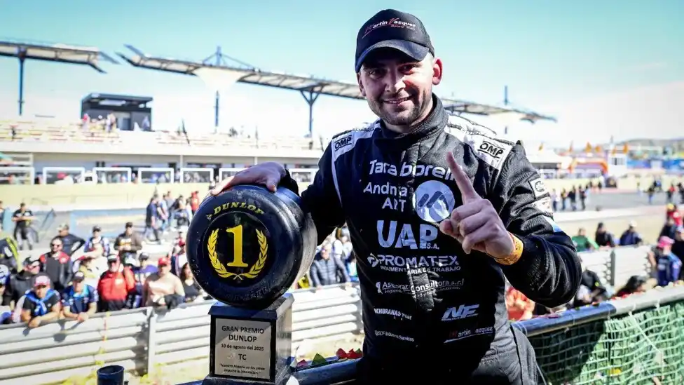Martín Vázquez fue el ganador en San Juan