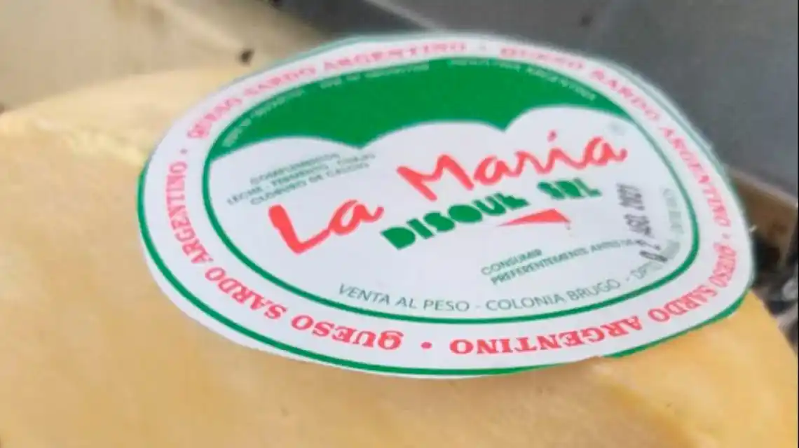 La ASSAL estableció una alerta alimentaria sobre el producto “Queso Sardo Argentino marca La María”