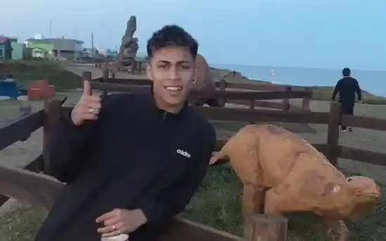 La víctima, identificada como Ezequiel Luis Mansilla.