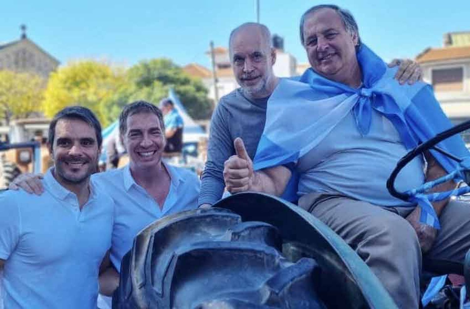 Con críticas al Gobierno, Rodríguez Larreta se sumó al tractorazo: «No hay margen para más impuestos»