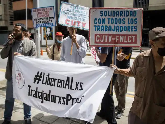 DERECHOS LABORALES CONFISCADOS: Venezuela  entre países  donde más se criminaliza a los sindicatos