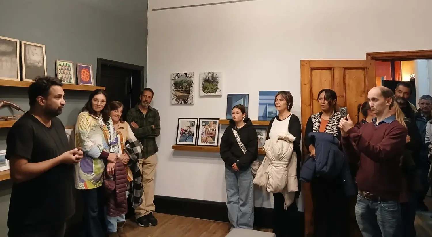 Para recorrer. La nueva galería cuenta con obras de distintos artistas