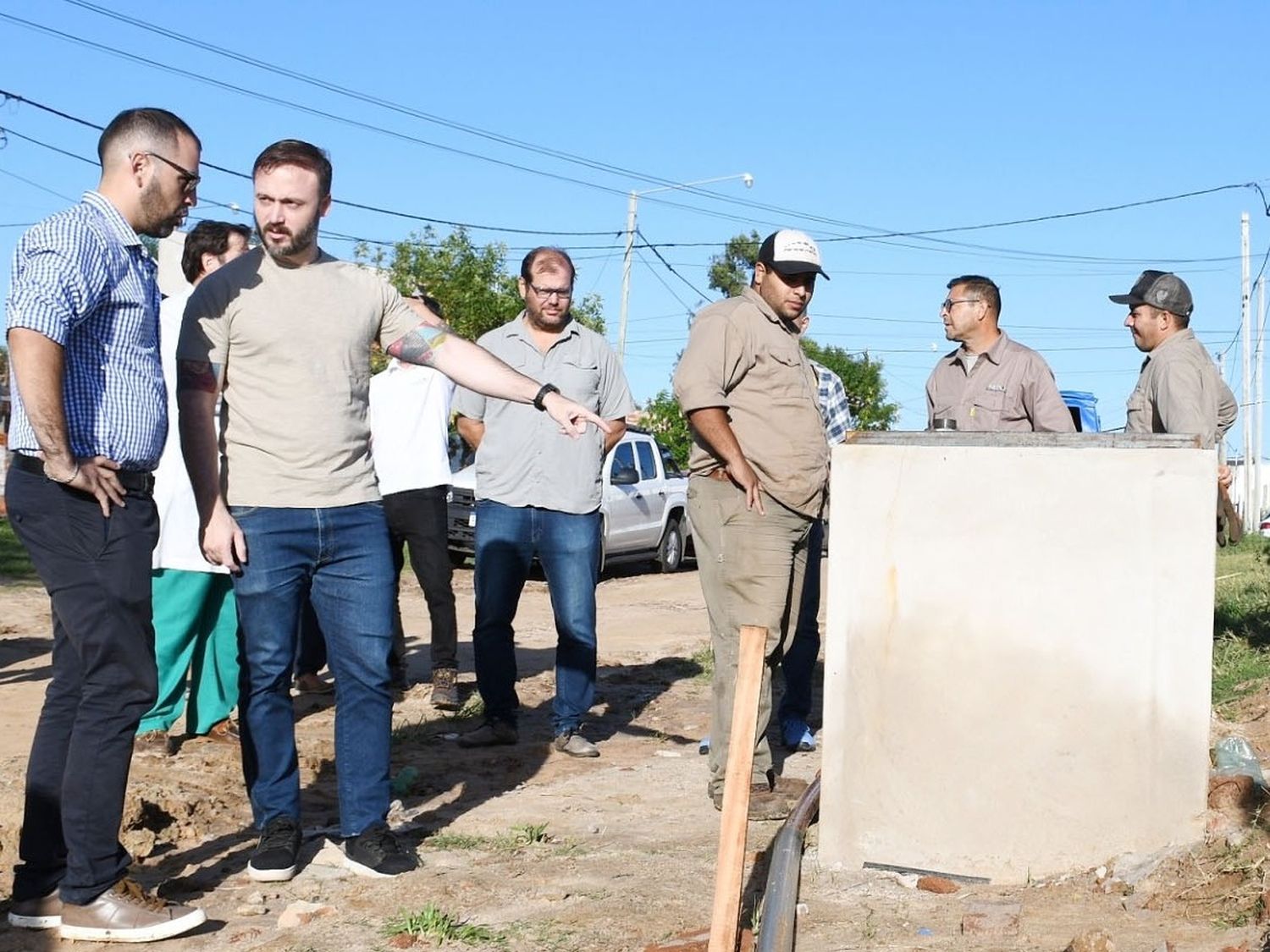 Se habilitó la perforación que abastece de agua al Hospital Masvernat