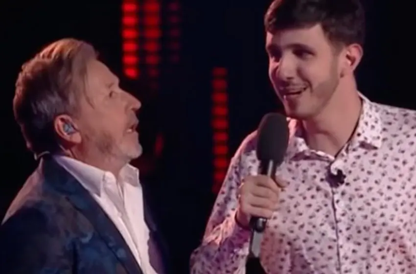 Lucas Belbruno, el participante no vidente de La Voz Argentina que cantó con Montaner y conmovió a todos