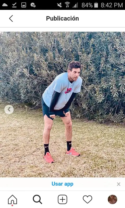 Del Potro continúa con una paulatina recuperación