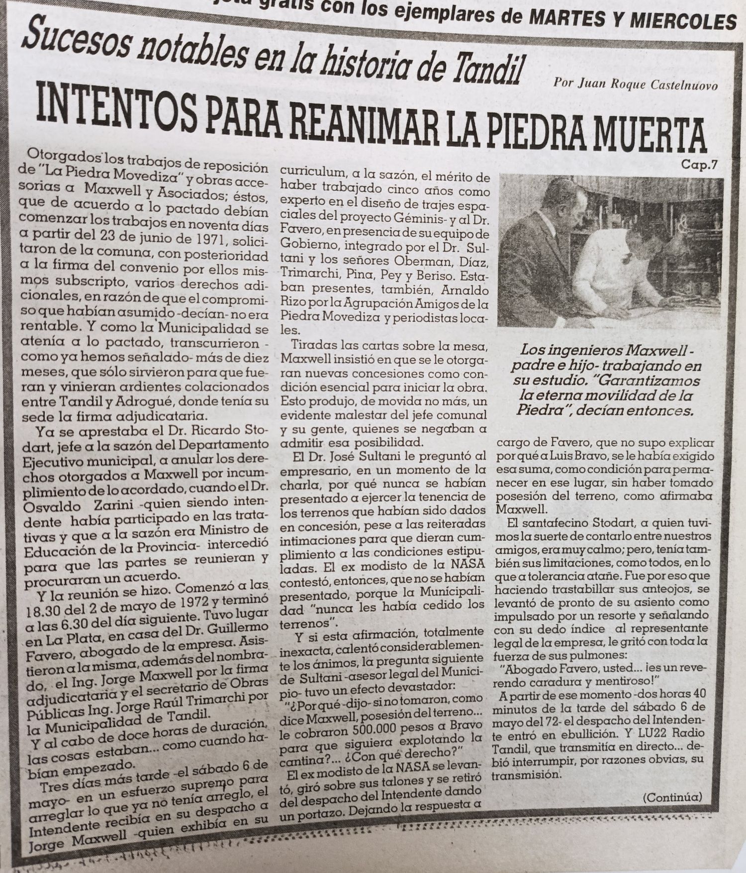 Intentos para reanimar la piedra muerta - Cap. 7