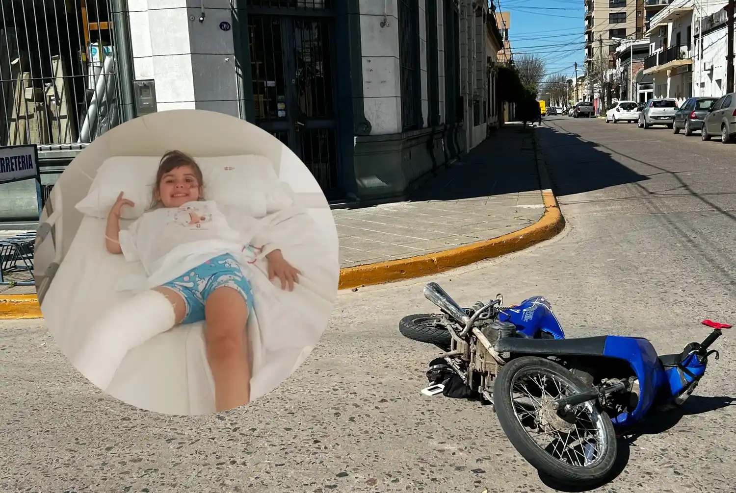 Valentina tiene 4 años y aguarda la cirugía para comenzar la recuperación.