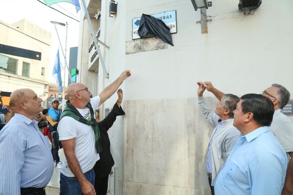 Señalética artística en homenaje a Veteranos y Héroes de Malvinas sampedrinos