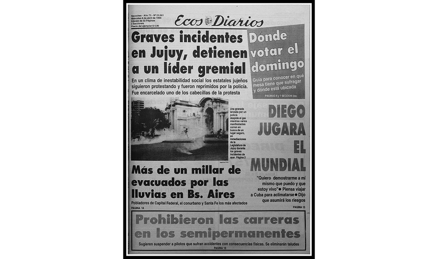 Viernes 6 de mayo de 1994