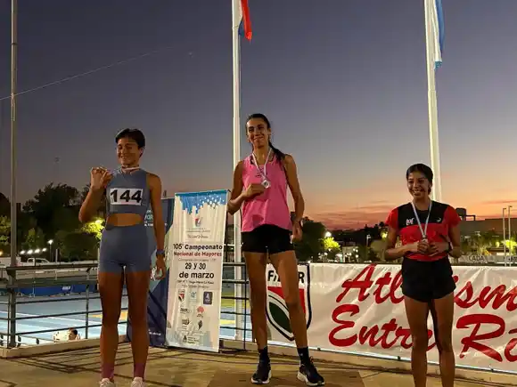 Micaela Levaggi, la gran protagonista marplatense en el Nacional