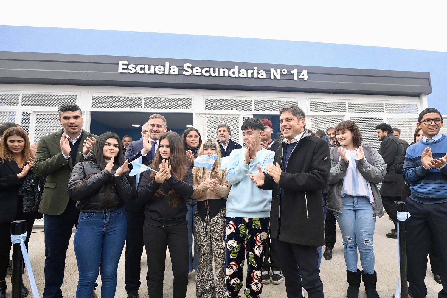 Kicillof inauguró un edificio escolar en Pilar: "No hay futuro sin escuela pública, gratuita y de calidad"