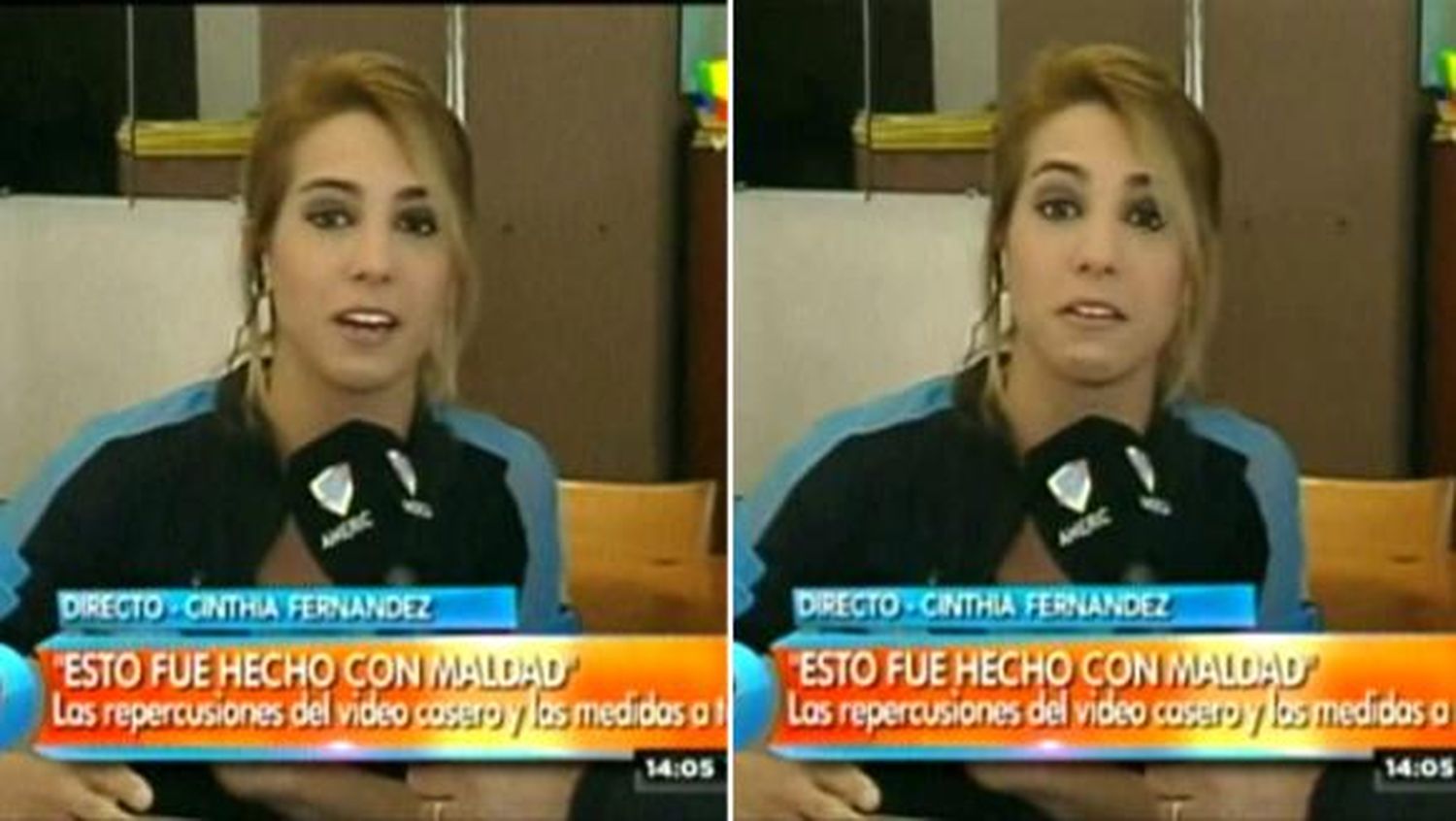 Cinthia Fernández, angustia y acusación por su video prohibido