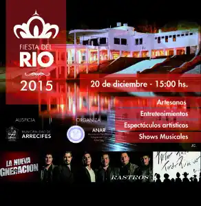 Llega la Fiesta del Río 2015 en Arrecifes