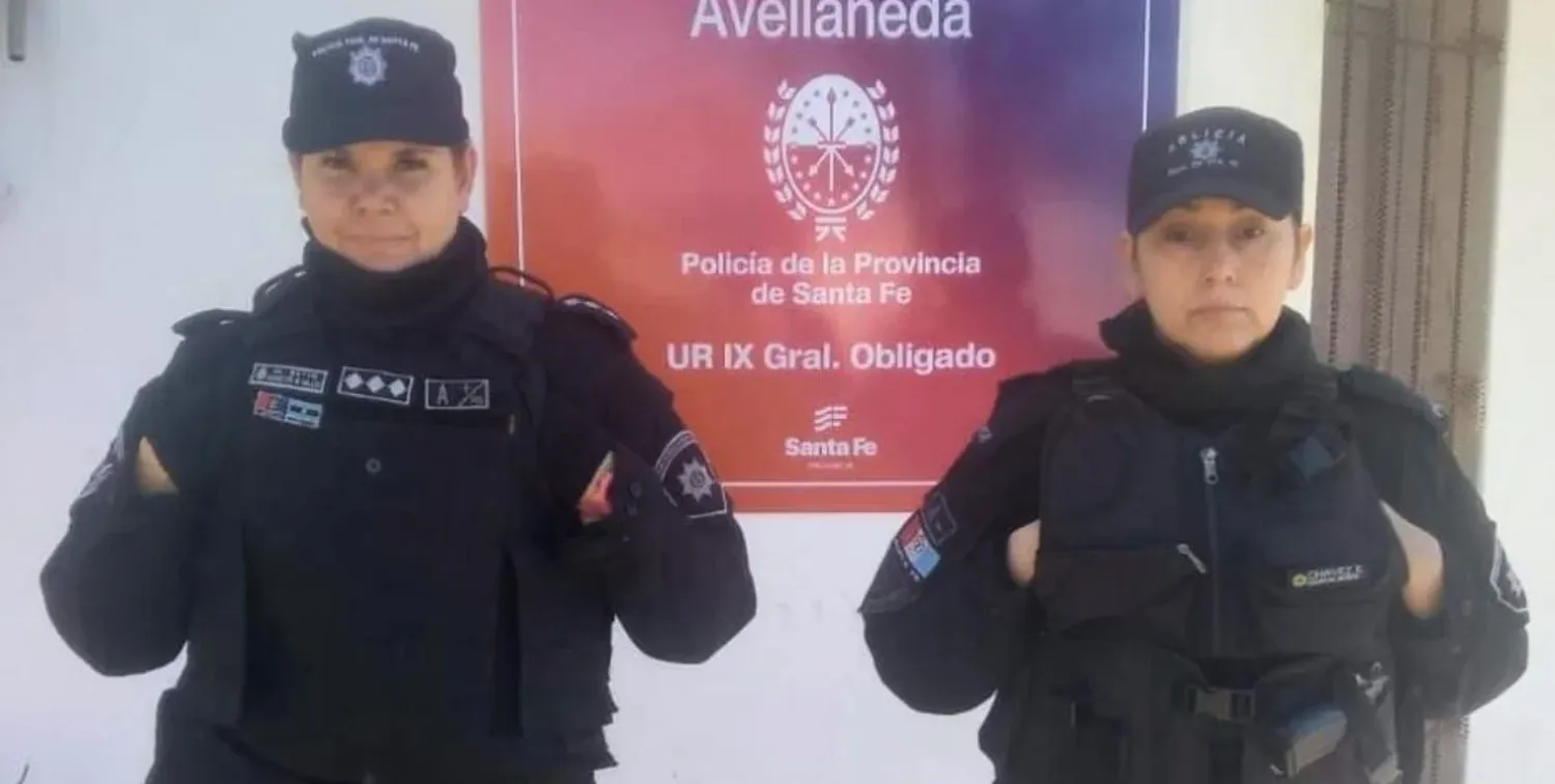 Mujeres policías le salvaron la vida a una beba en el norte santafesino