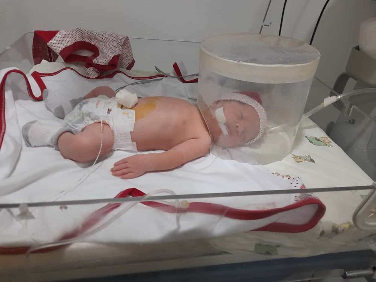 El primer bebe del año se llama Faustino