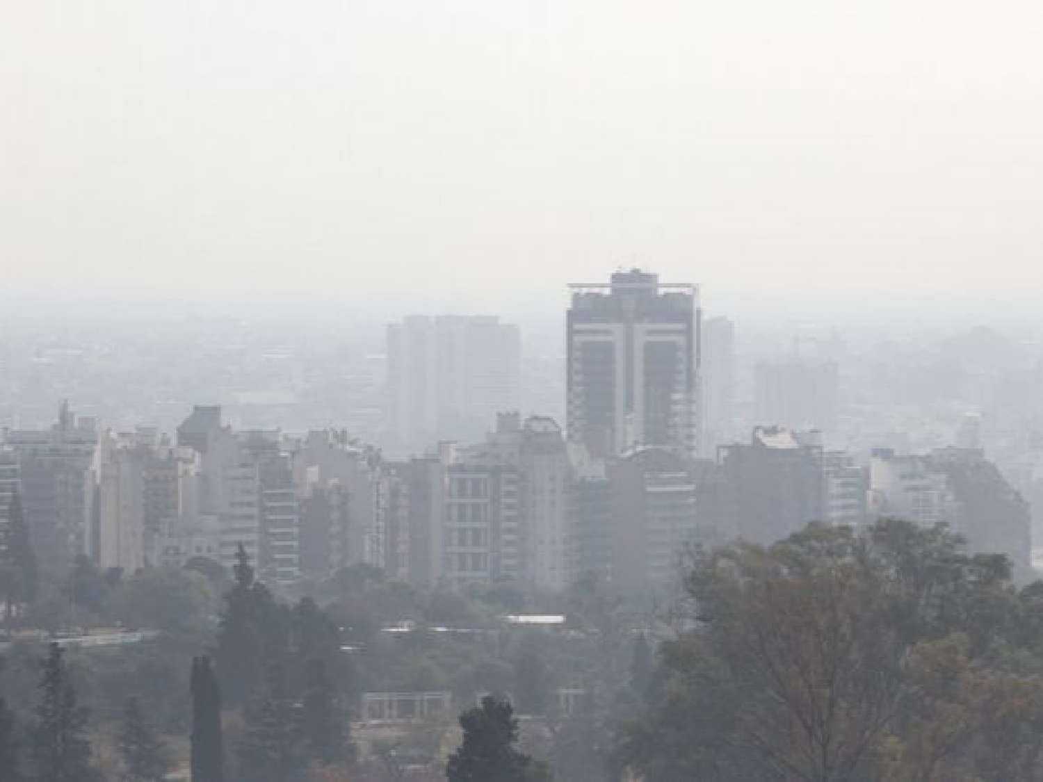 El humo de los incendios de Amazonia llegó a Córdoba