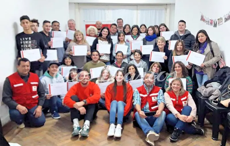 Entregaron certificados de un nuevo curso de RCP