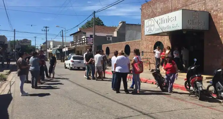 Clínica San Martín: Si depositan este viernes, levantan la medida de fuerza