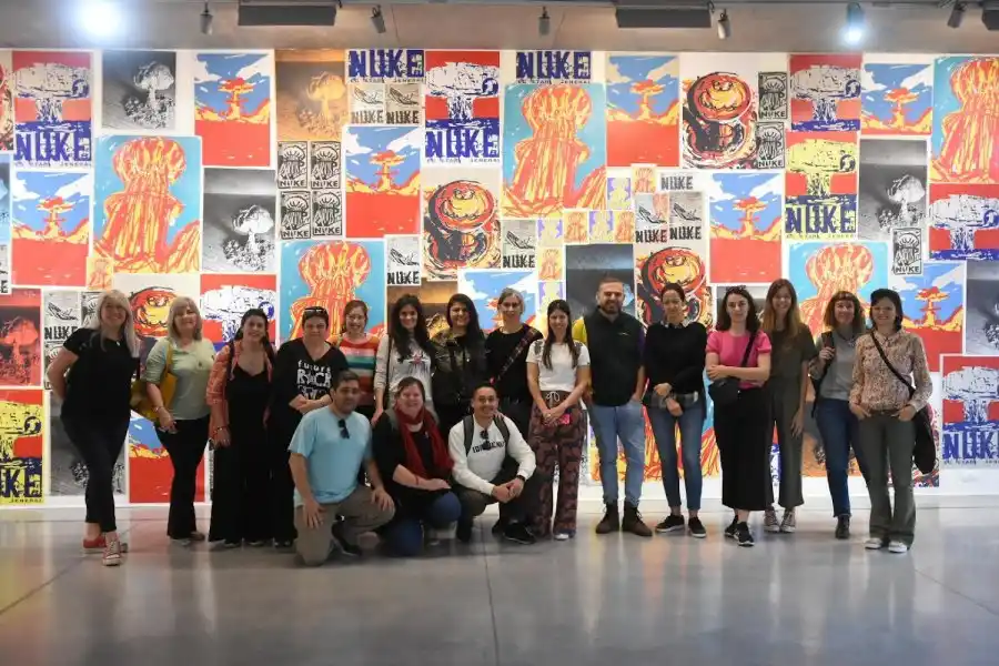 Estudiantes universitarios de la provincia de Santa Fe visitaron dependencias de la Secretaría de Cultura de Rafaela