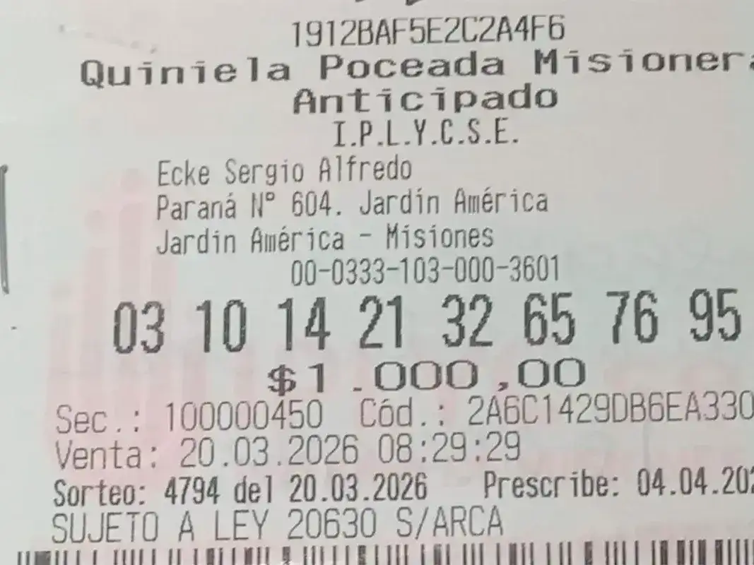 Jubilada ganó más de $32 millones en el Quini 6: “La vida es ahora”